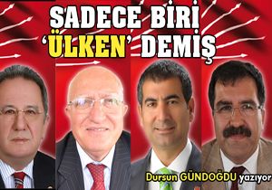 Sadece biri 'Özer Ülken'e oy vermiş